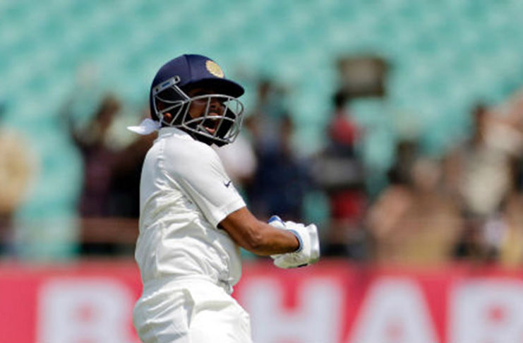 Nineteen-year-old Prithvi Shaw