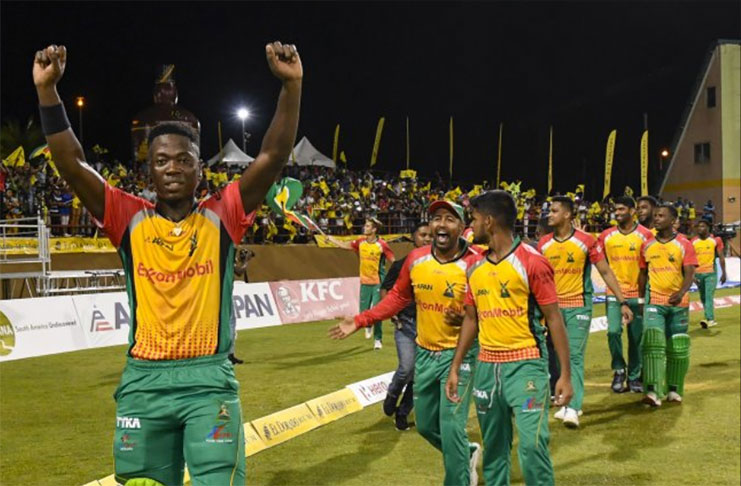 FLASHBACK: Guyana Amazon Warriors got past the Trinbago Knight Riders to make it to their 4th Hero CPL final in the 2018  tournament,