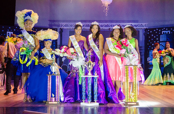 Winners of 2019 Mother and Daughter pageant
From leftm Jenel Cox-Greaves and Trinity; Alicia Brown-Deeges and Aleria; and Subbrina Marcus and her little angel, Nashavia