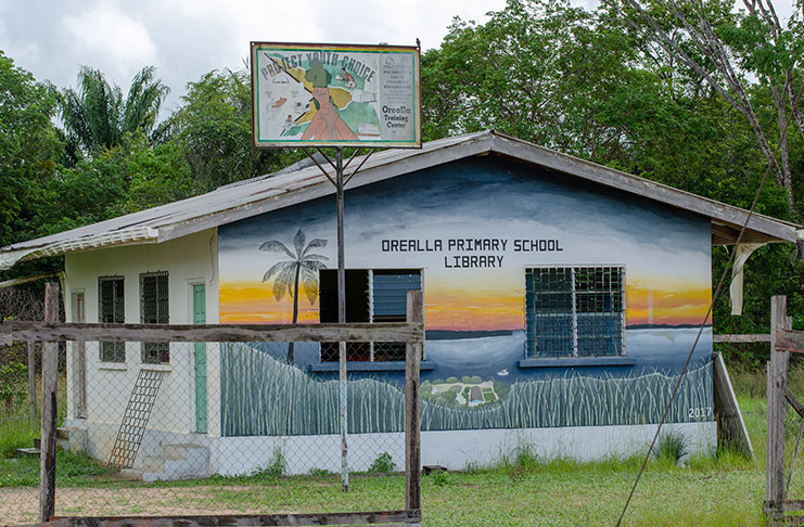 The old Orealla Primary School building (Delano Williams photos)