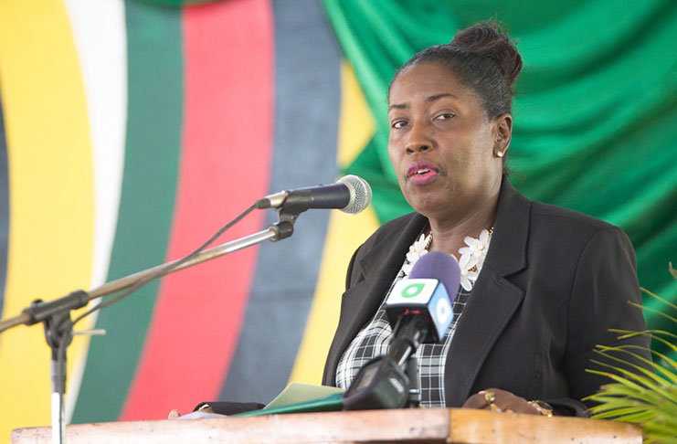 Minister within the ministry of Agriculture, Valerie Patterson-Yearwood