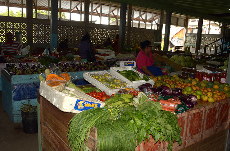Some of the items sold at the New Amsterdam Market (Adrian Narine photos)