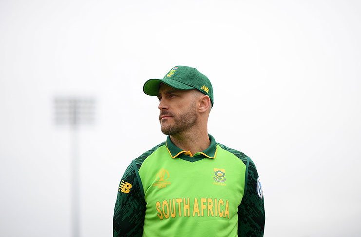 South Africa captain Faf du Plessis