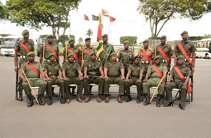 Graduates from Drill Course 2019-01