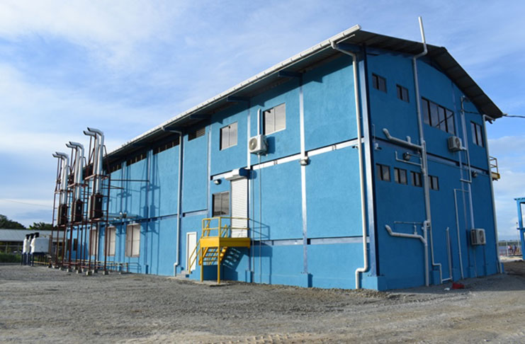 The new Bartica Power Plant is near completion (DPI photo)