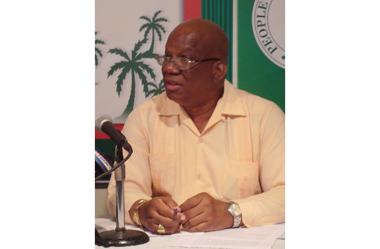 Party Executive and Minister of Finance, Winston Jordan