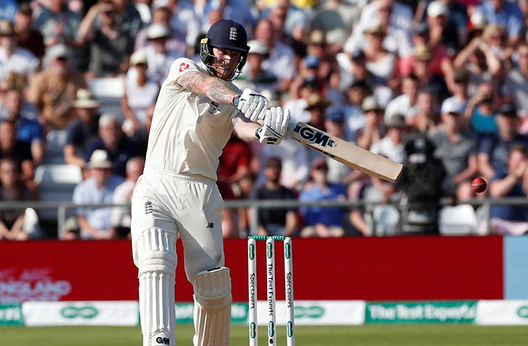 - Headingley, Leeds, Britain - England's Ben Stokes hits a four to win the third  Test Action Images via Reuters/Andrew Boyers