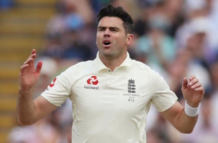 James Anderson has taken 575 wickets at an average of 26.94 in 149 Tests.