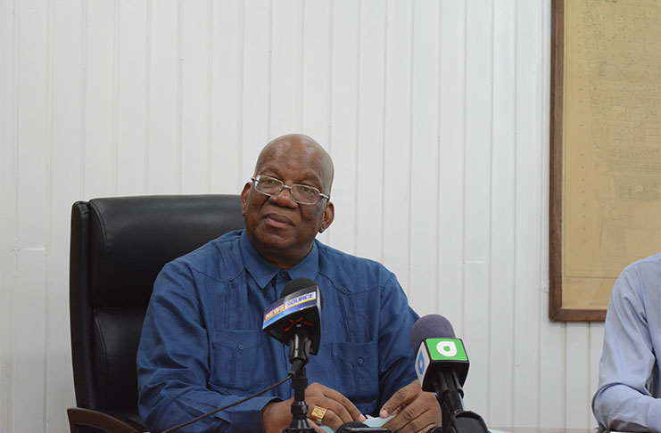 Finance Minister, Winston Jordan