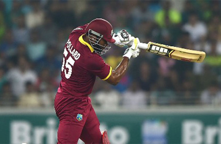 West Indies big-hitting batsman Kieron Pollard