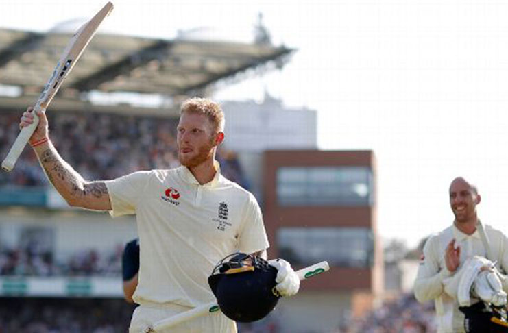 Ben Stokes takes the applause after sealing England's win (Getty Images)