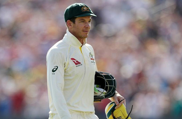 Headingley, Leeds, Britain:  Australia's Tim Paine looks dejected after losing the third  Test Action Images via Reuters/Lee Smith