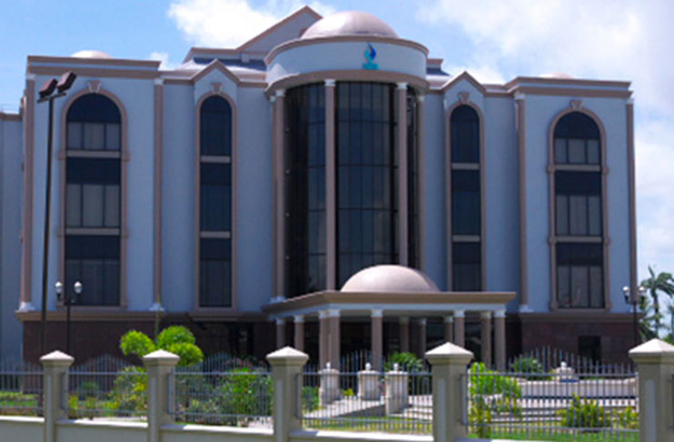The headquarters of the Guyana Bank for Trade and Industry