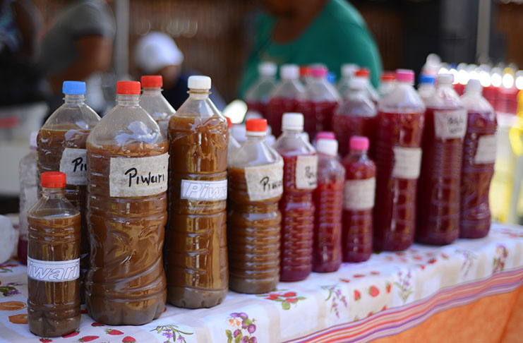 The piwari and potato wine from Moraikobai (Samuel Maughn photos)