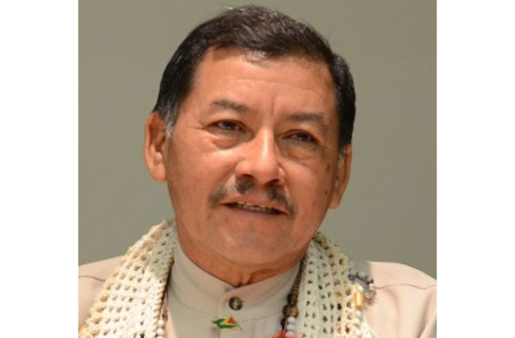 Indigenous Peoples’ Affairs Minister, Sydney Allicock