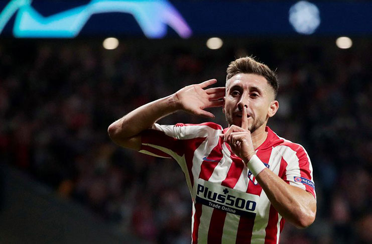 Hector Herrera's 90' goal brings Atletico Madrid level with Juventus at 2-2 in the Champions League.