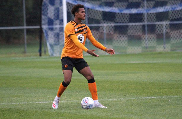 Elliot Bonds in action for Hull City Under-23s. (Photo compliments: Rich Addison)