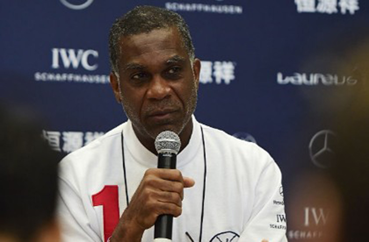 West Indies fast-bowling legend Michael Holding
