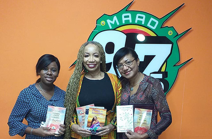 Sonia Noel (centre) along with Ediclia Bastardo and Latoya Gooding will be on hand for the book signing tomorrow
