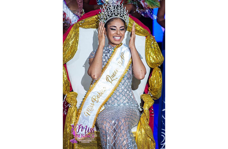 FLASH BACK! Devi Jairam called “Sonia” was crowned Miss Berbice “I am Big a Deal” 2018