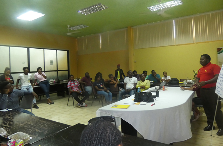 Youths who participated in the workshop