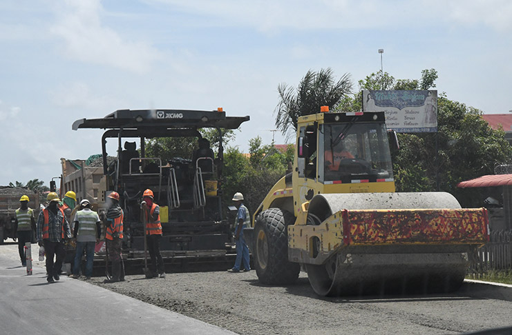 ECD road expansion to be completed by December 31 - Guyana Chronicle