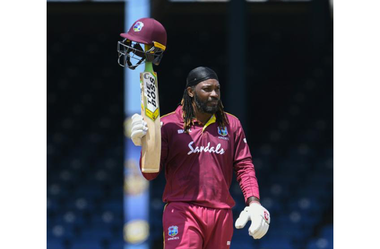 West Indies star Chris Gayle said he didn’t know how he had been drafted for the Chattogram Challengers, but the franchise called for action to be taken if he failed to show up (AFP Photo/Randy Brooks)