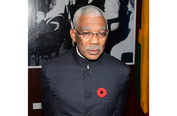 APNU Chairman and President of Guyana, David Granger