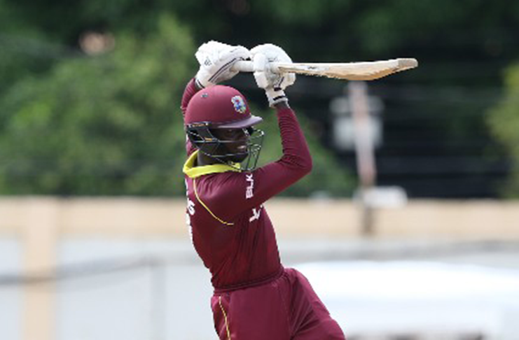 Batsman Kimani Melius … will lead West Indies Under-19s.