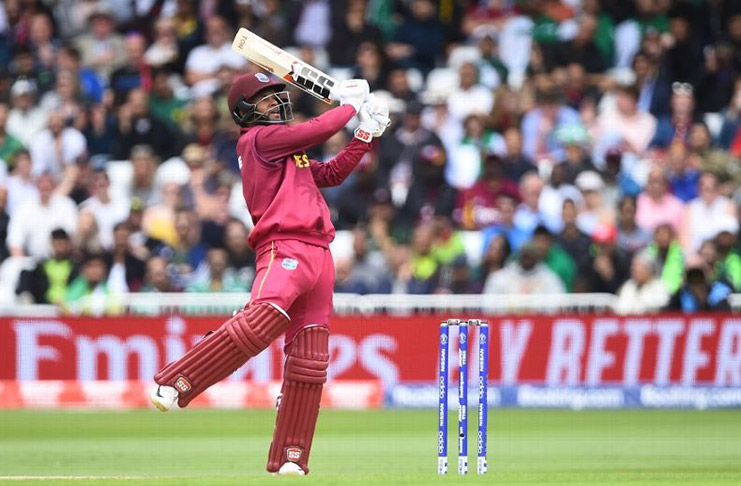 Shai Hope smashes one on the leg side (Getty Images)