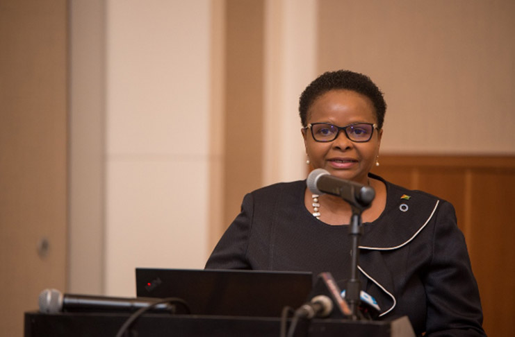 Minister of Public Health, Hon. Volda Lawrence