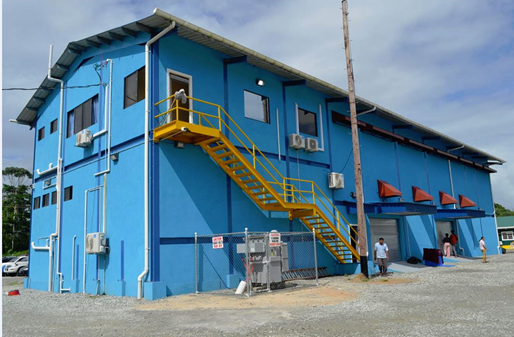 The new GPL power station at Bartica (Alden Marslowe photo)