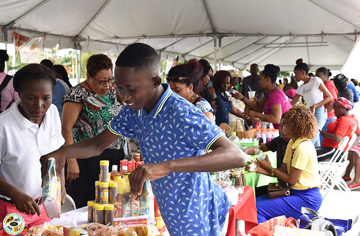 Scene from last Farmers’ and Agro-processors' Market Day