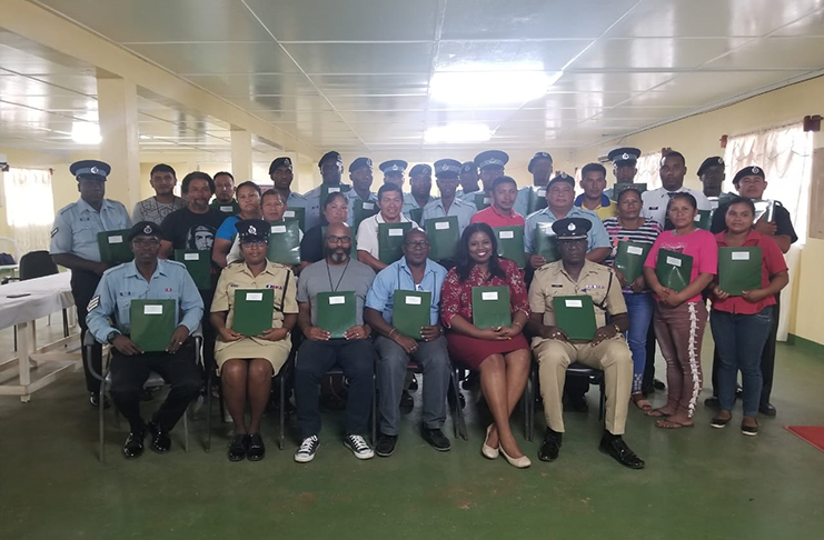 The participants of the Juvenile Justice Act seminar held in Lethem