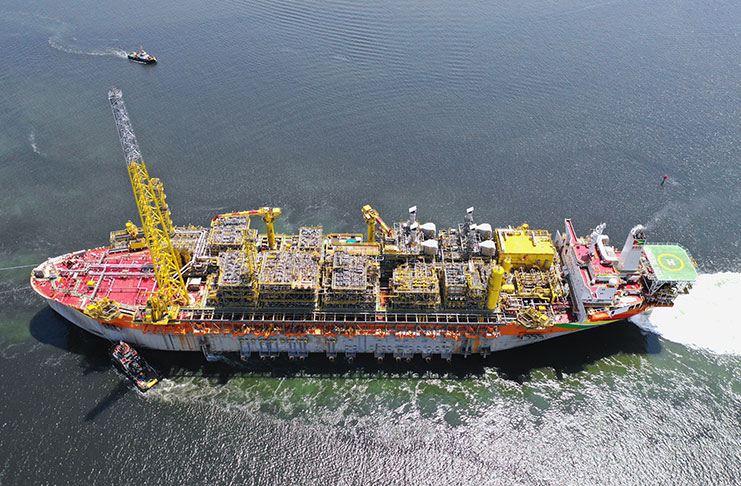 Guyana’s first Floating Production Storage and Offloading (FPSO) vessel, the Liza Destiny