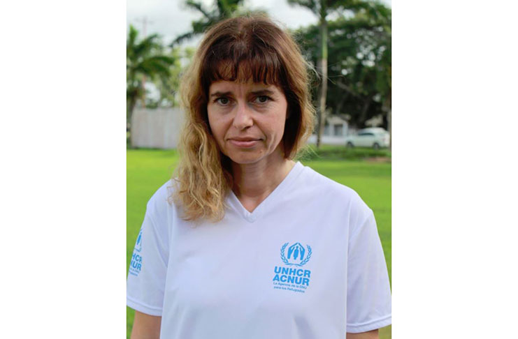 UNHCR Representative, Cecilie Guerrero