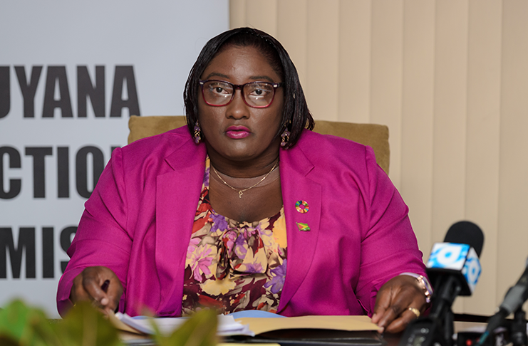 GECOM Public Relations Officer (PRO) Yolanda Ward