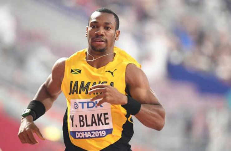 Jamaica sprint star Yohan Blake has lashed out at IAAF chief Sebastian Coe, saying he is killing athletics. (AFP Photo/Jewel SAMAD)
