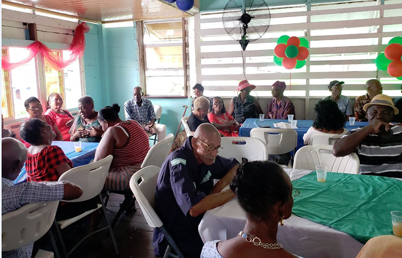 AG distributes hampers, holds parties for ECD seniors - Guyana Chronicle