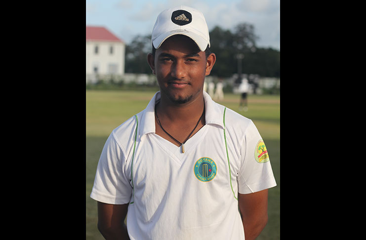 Mavendra Dindyal led GCC with a top score of 72 on the opening day of their second division clash.