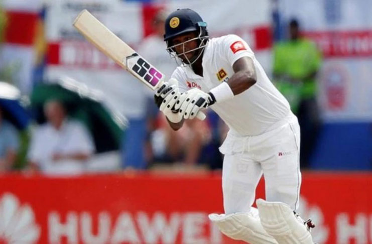 Angelo Mathews remained unbeaten on 92 after day three.