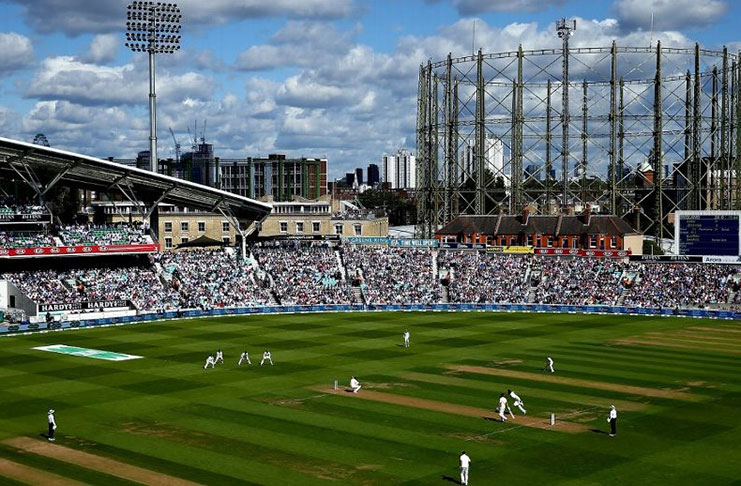 A sunny day of Test cricket at The Oval. (Getty Images)