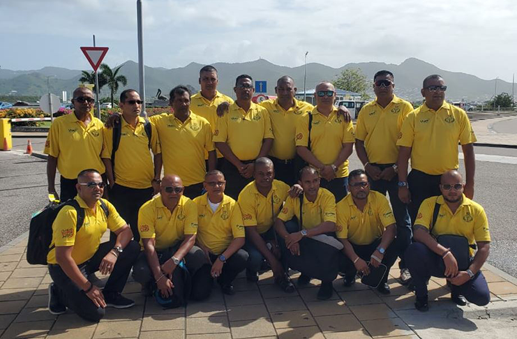 Everest Masters after arriving in Sint Maarten on Wednesday