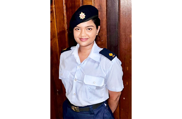 Second Lieutenant Bibi Hakh (GDF photo)