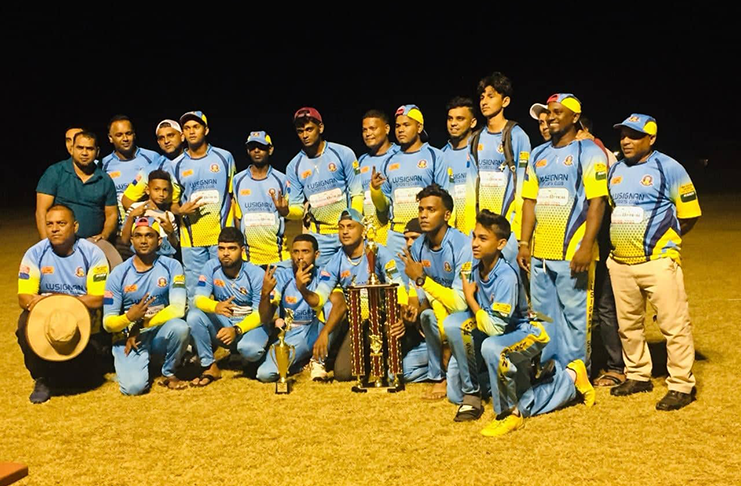 Lusignan Sports Club were crowned 100-ball champions.