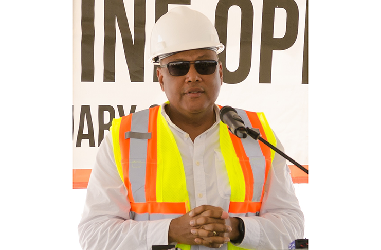 Minister of Natural Resources, Raphael Trotman
