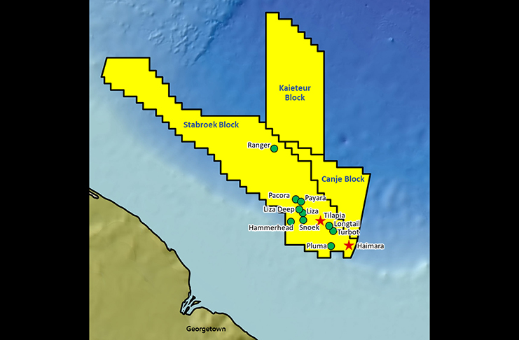 The location of the Hammerhead discovery