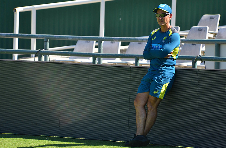 Australia coach Justin Langer finds positives during global uncertainty.