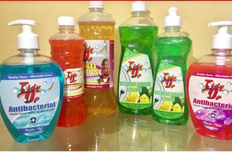 A sample of some of the Tidy-Up products  (Chronicle photo)