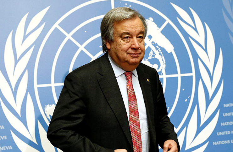 United Nations (UN) Secretary-General, António Guterres